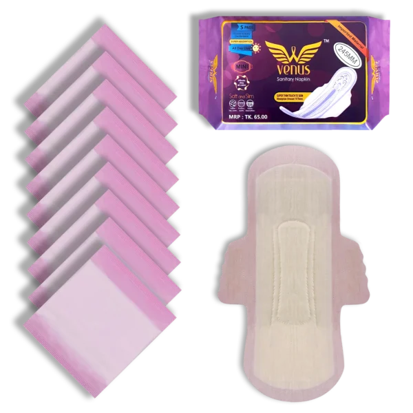 Venus 245 sanitary napkin